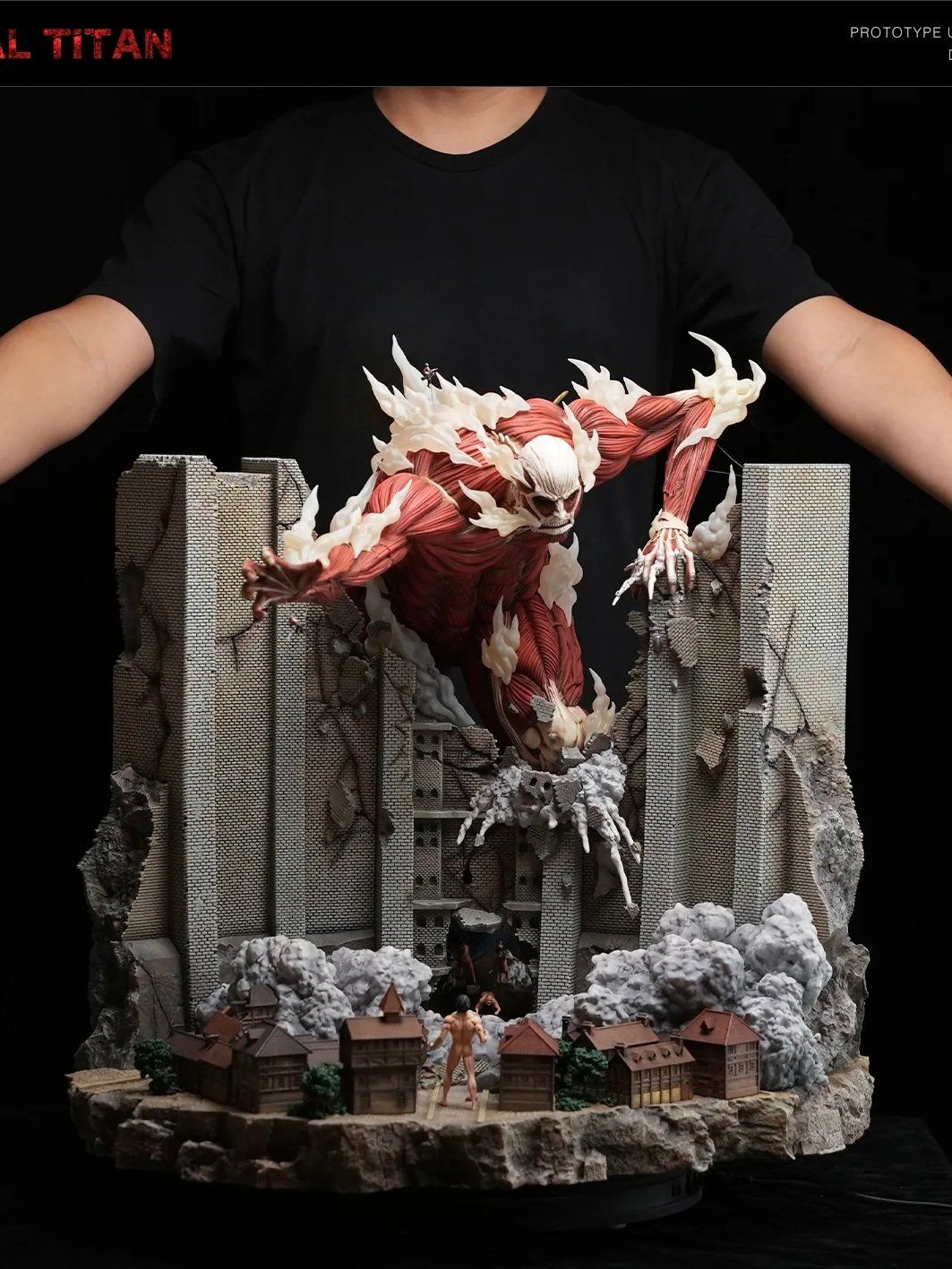 Colossal Titan - Attack On Titan - Chikara Studio resin statue Chikara Studio anime figure