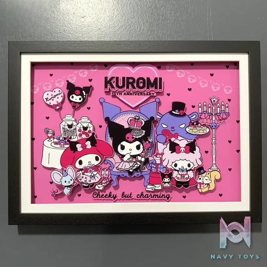 KALA HOME Studio – Sanrio Multiple Characters #01 3D Decorative Painting Sanrio