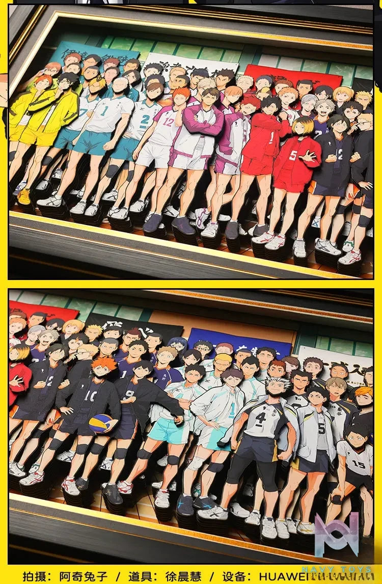 Yu Zhi Jiang Studio – Haikyu!! Multiple Characters Series #04 3D Decorative Painting Haikyu!!