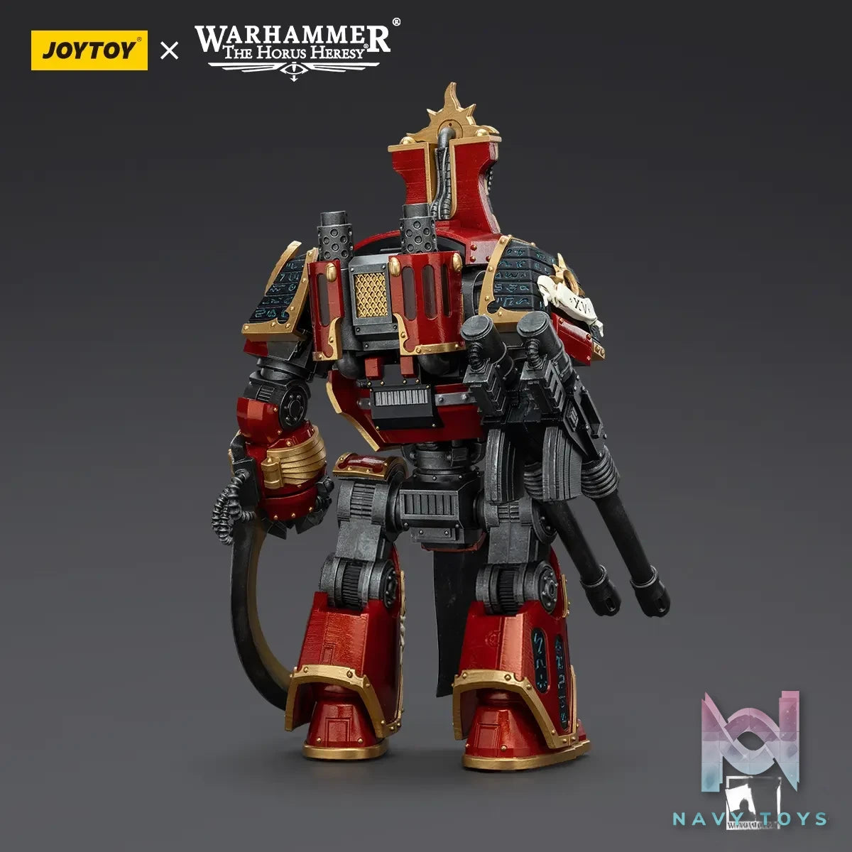 JOYTOY Studio – Warhammer ‘The Horus Heresy’ Thousand Sons Contemptor-Osiron Dreadnought With Gravis Force Blade And Gravis Autocannon JT8636 (Licensed)