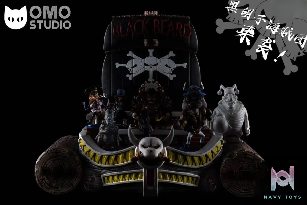 OMO Studio – One Piece Blackbeard Pirates Kuzan And Burgess