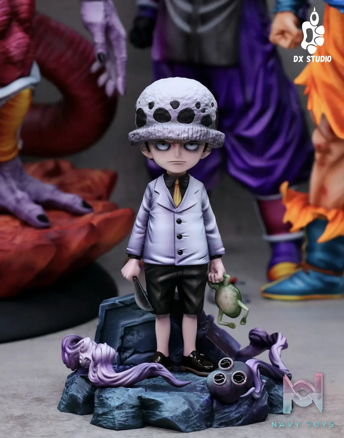 DX Studio – One Piece Childhood Buggy & Law & Blackbeard