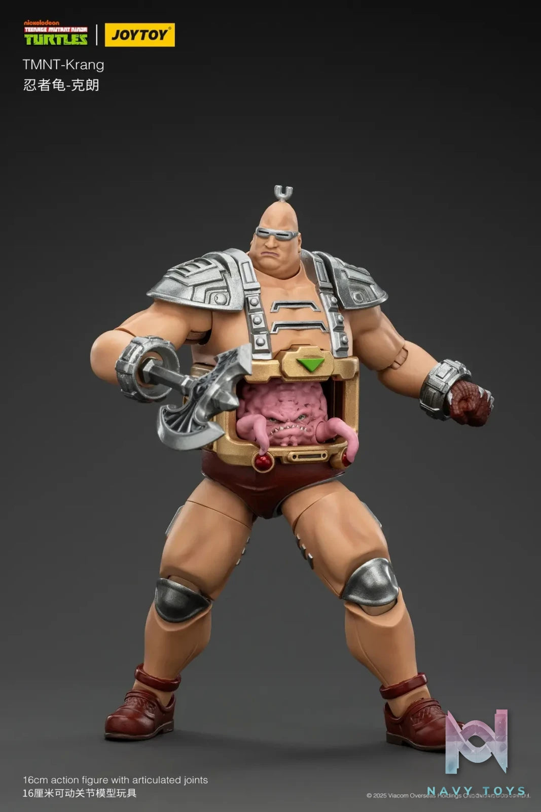 JOYTOY – TMNT-Krang 1/18 Action Figure JT00881 (Licensed)