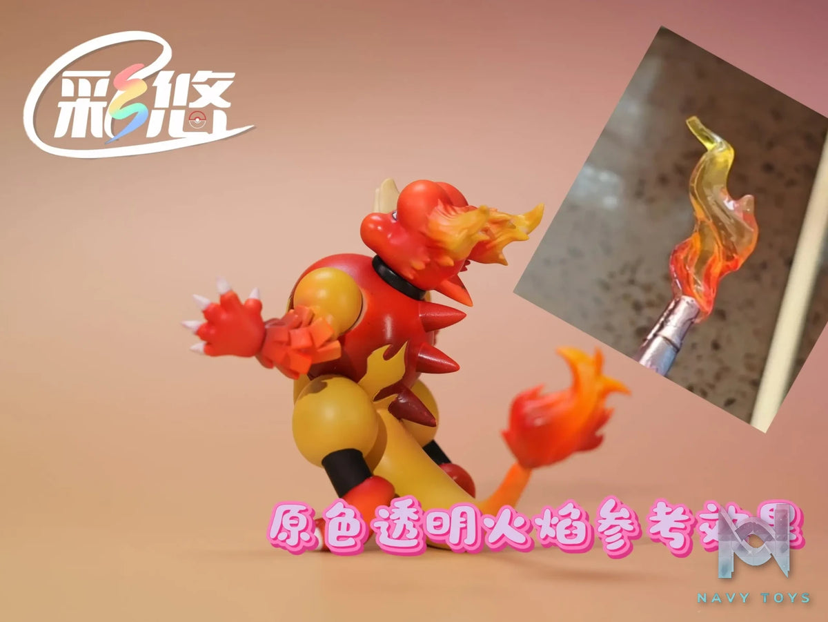 Cai You Studio – Blue Oak Magmar Pokémon