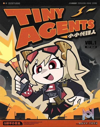 miHoYo – Zenless Zone Zero TinyAgents Q Version Figure Blind Box Set of 12 (Licensed)