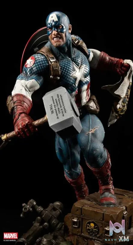 XM Studio – Ultimate Captain America 1/4 Scale Premium Collectible Statue Marvel (Licensed)