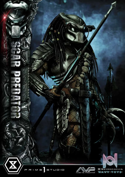 Prime 1 Studio Museum Masterline Alien vs. Predator Scar Predator MMPR-04 MMPR-04DX MMPR-04DXS