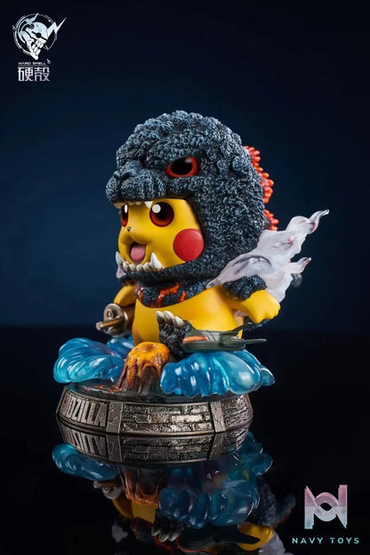 Hard Shell Studio – Pokémon Pikachu cos big monster #Limited Edition Red Lotus Godzilla