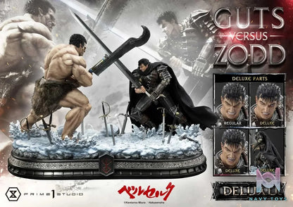 Guts versus Zodd UDMBR-01 UDMBR-01DX (Licensed) - Ultimate Diorama Masterline Berserk - Prime 1 Studio resin statue Navy Toys anime figure