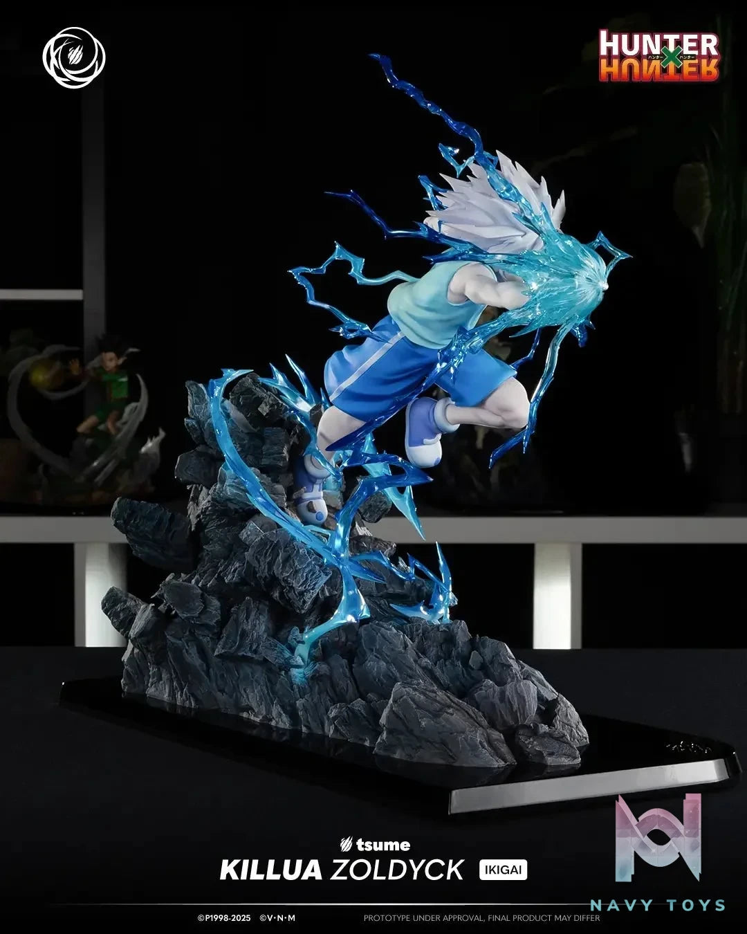 TSUME Studio - Hunter x Hunter KILLUA ZOLDYCK IKIGAI (Licensed) resin statue Navy Toys anime figure