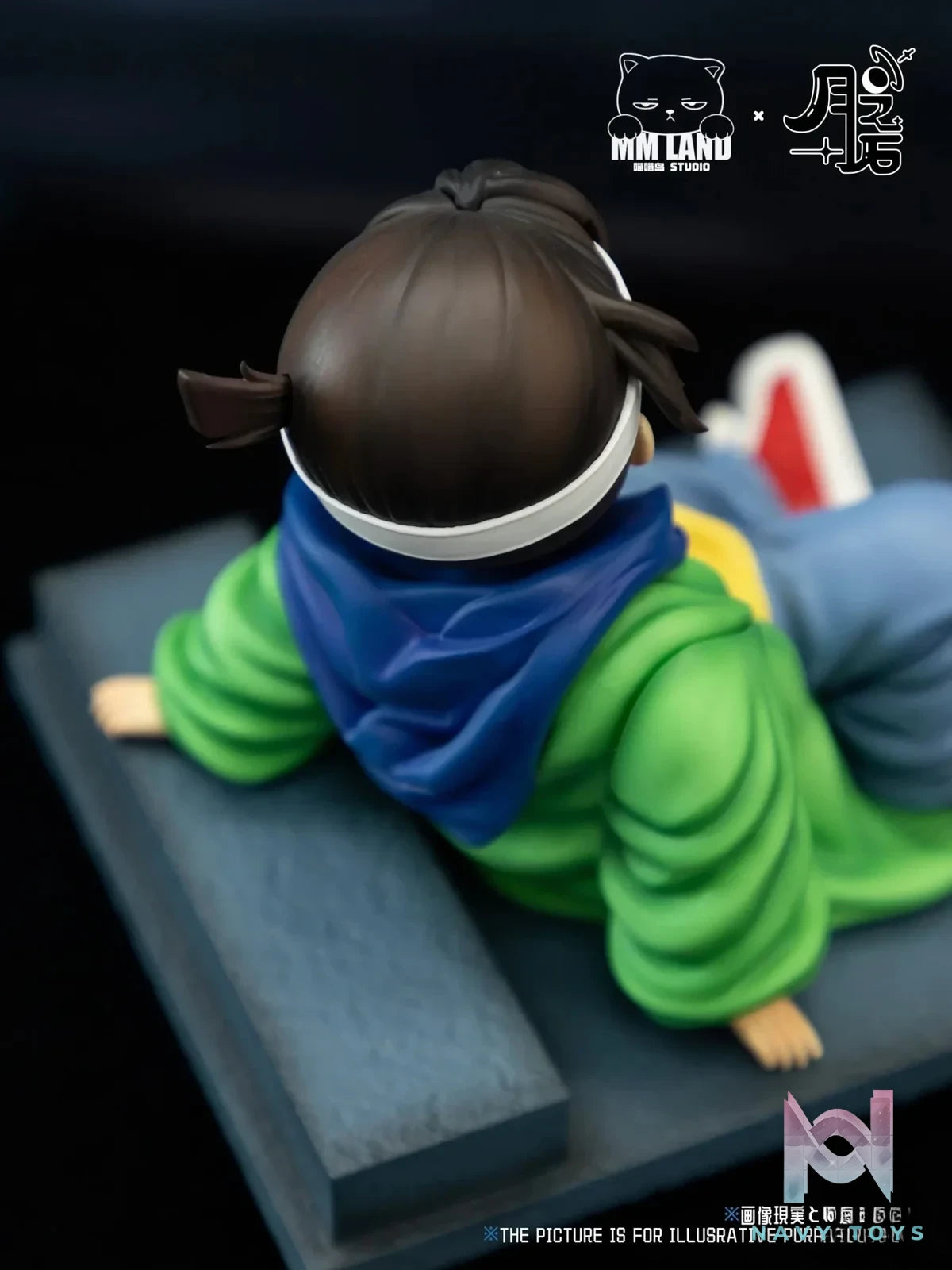 MMLAND Studio - Detective Conan Smaller Shinichi resin statue Navy Toys anime figure