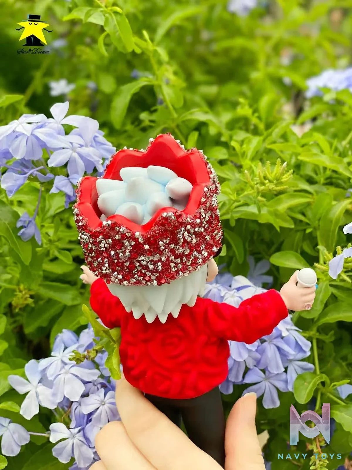 Red Rose Flocking G - Dragon resin statue Star Dream Studio anime figure