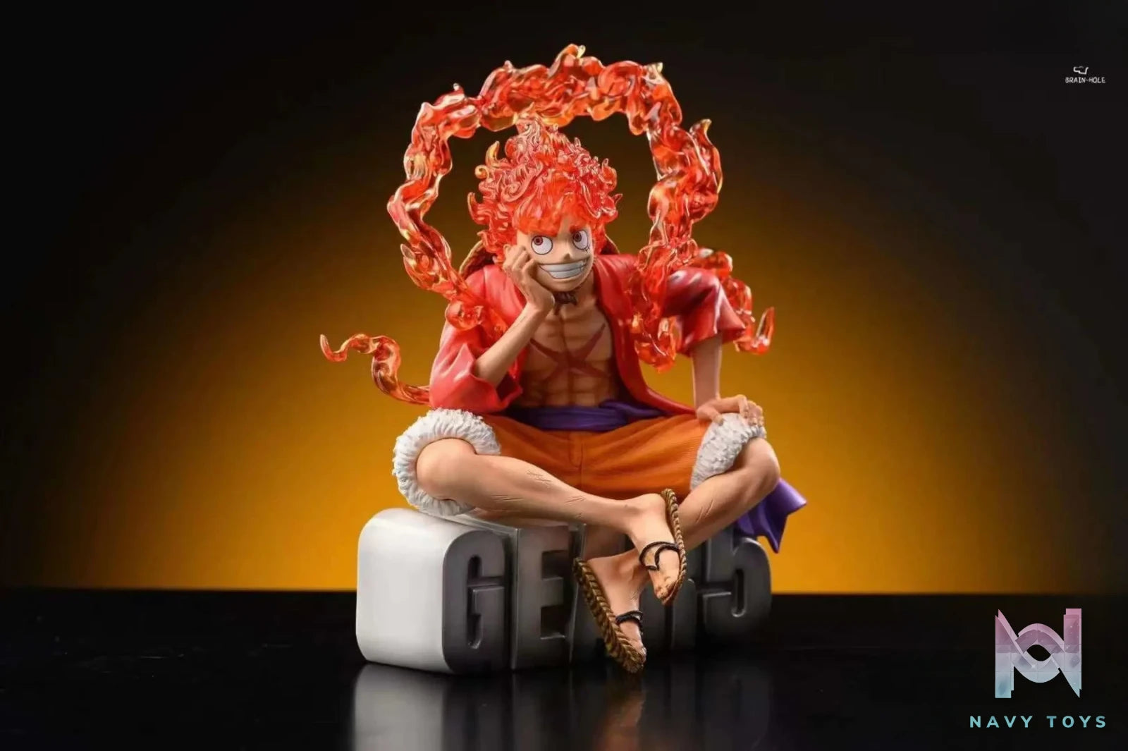Brain-Hole Studio – One Piece Sitting Nika Luffy