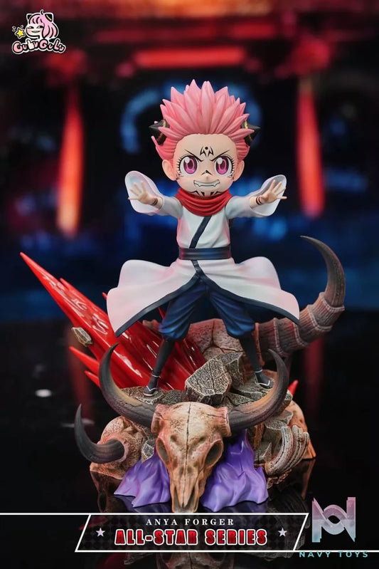 Anya cos Sukuna resin statue GuluGulu Studio anime figure