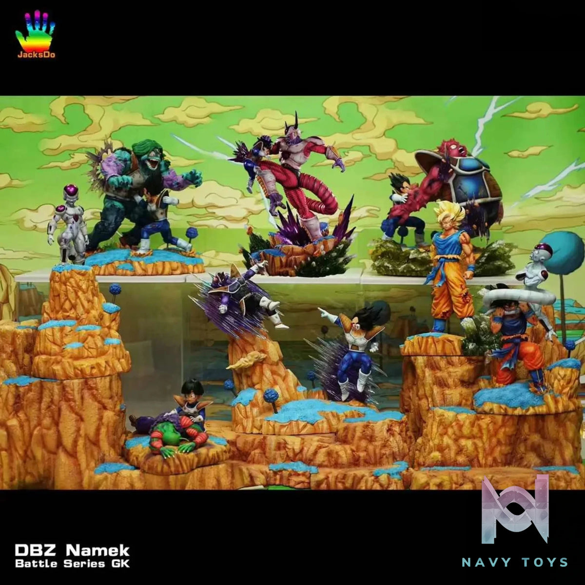 JacksDo Studio – Dragon Ball Frieza Second Form vs Gohan