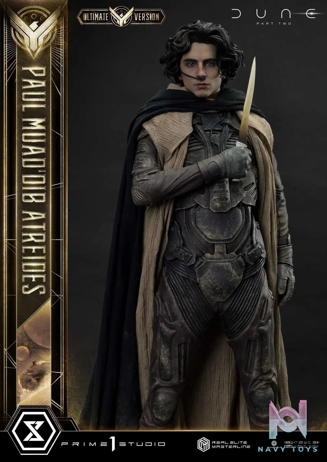 Prime 1 Studio – Real Elite Masterline Dune: Part Two (Film) Paul Atreides REMDUNE2-01 REMDUNE2-01UT REMDUNE2-01UTS (Licensed)