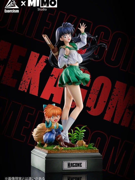 Kagome Higurashi X Shippo - Inuyasha - Exorcism Studio X MIMO Studio resin statue Navy Toys anime figure