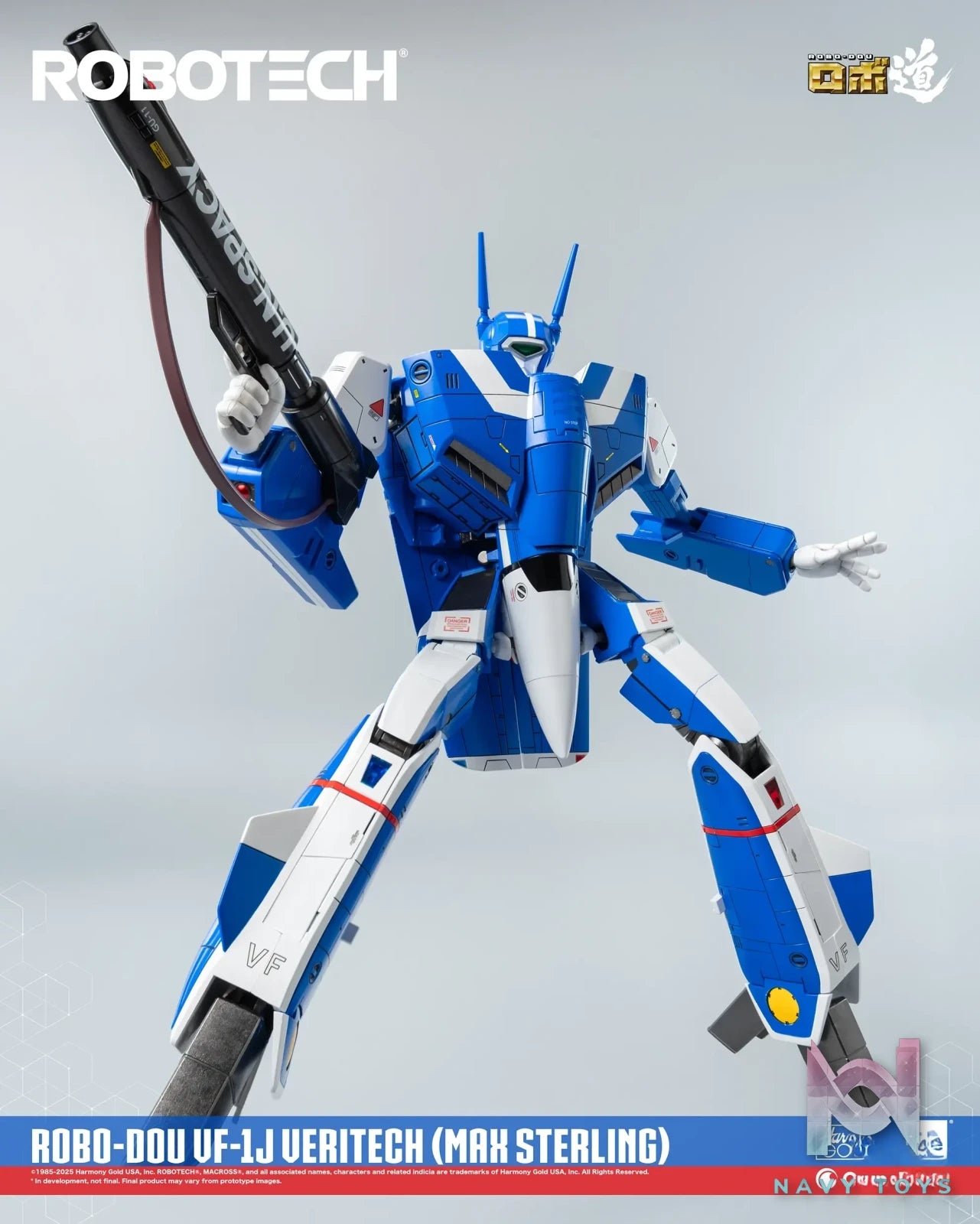 Threezero – ROBO-DOU ROBOTECH VF-1J Veritech (Max Sterling) (Licensed)