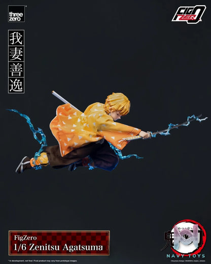 Threezero – Demon Slayer: Kimetsu no Yaiba FigZero 1/6 Zenitsu Agatsuma 3Z06690W0 (Licensed)