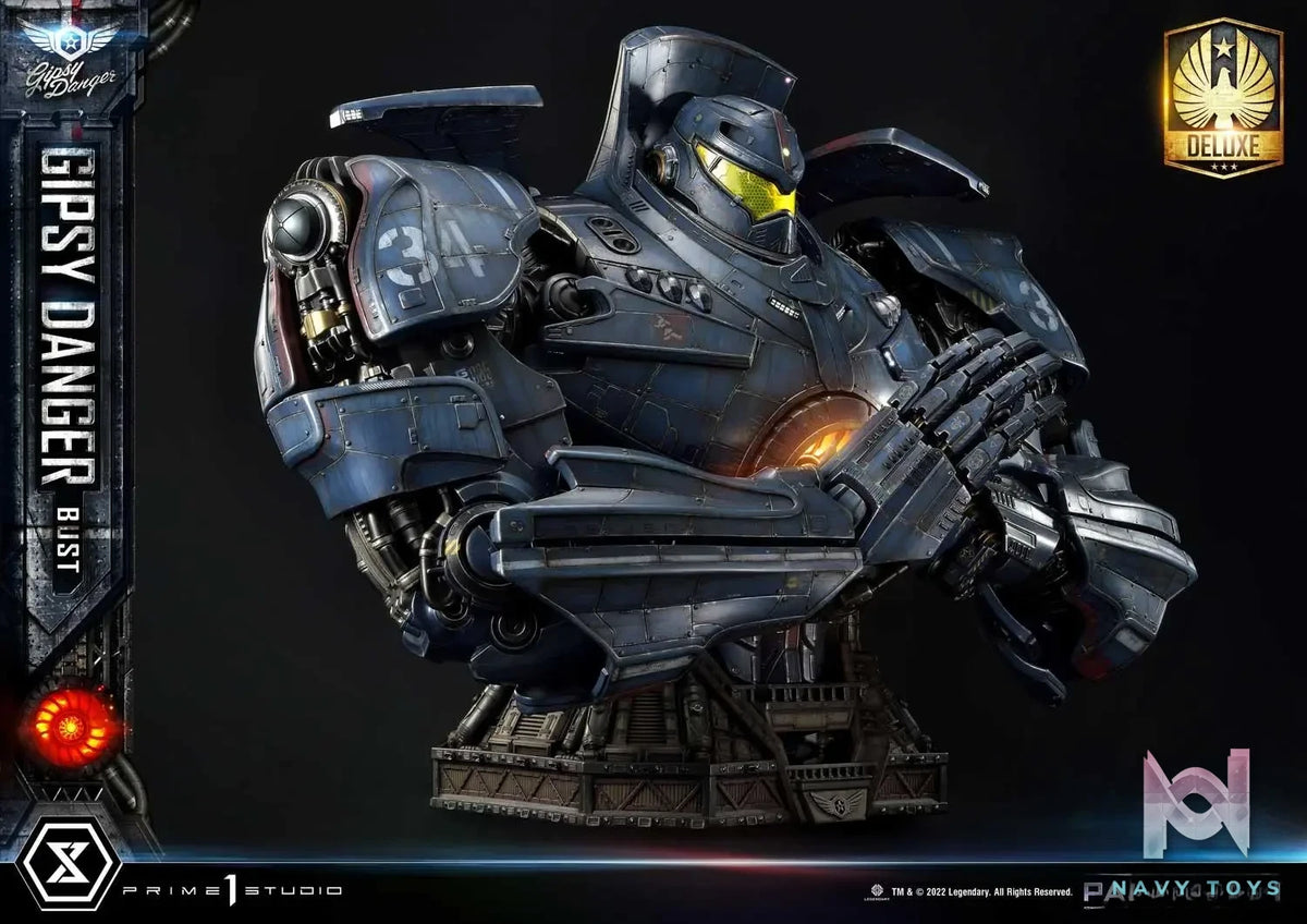 Prime 1 Studio – Life Size Bust Pacific Rim Gipsy Danger LSPACRIM-01 LSPACRIM-01DX (Licensed)