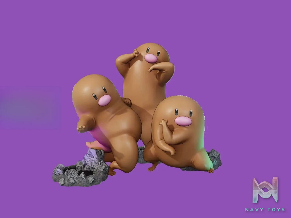Chang Qing Studio – Diglett Evolution Set Pokémon