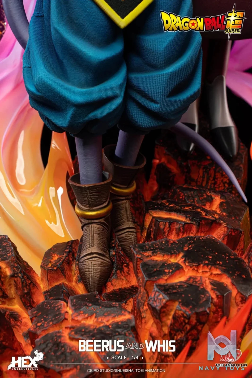 HEX Collectibles & Pickstar Studio - Dragon Ball Super Beerus & Whis 1/4 Statue (Licensed) resin statue Navy Toys anime figure