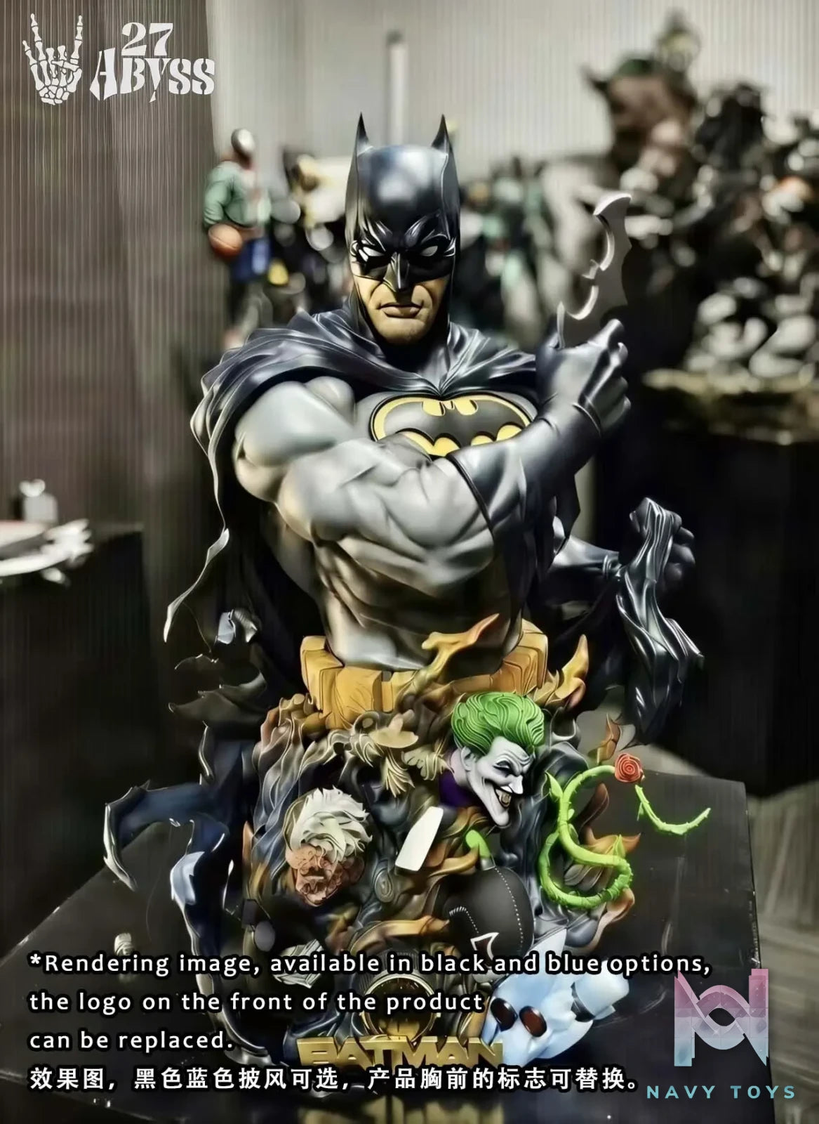 27abyss Studio – Batman Bust DC Comics