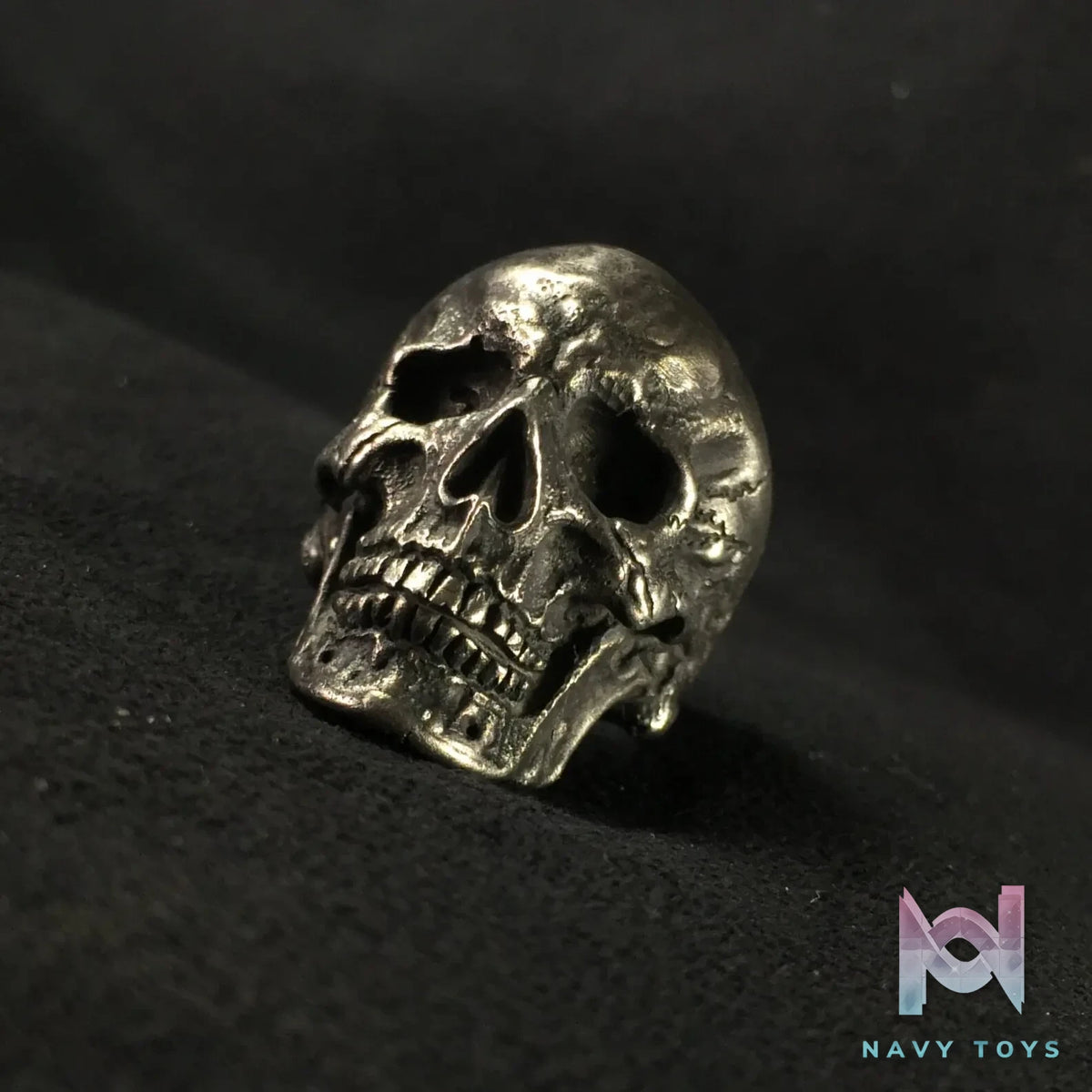 Raven Studio (silver jewelry) – Original Exclusive Design RS Skull Ring Original
