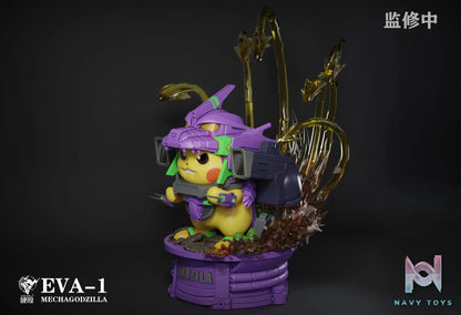 Hard Shell Studio – Pokemon Mecha Godzilla Pikachu