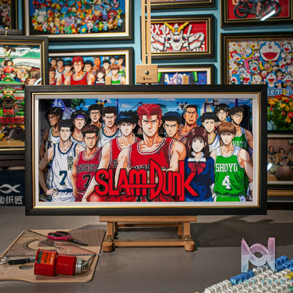Yu Zhi Jiang Studio – Slam Dunk Multiple Characters Series #8 3D Decorative Painting Slam Dunk