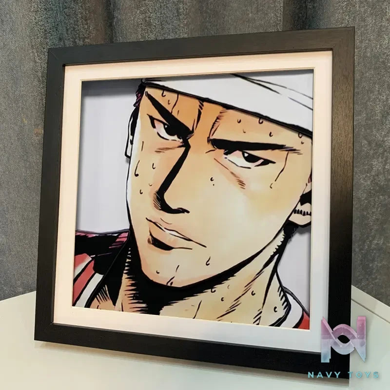 KALA HOME Studio – Hanamichi Sakuragi #01 3D Decorative Painting Slam Dunk