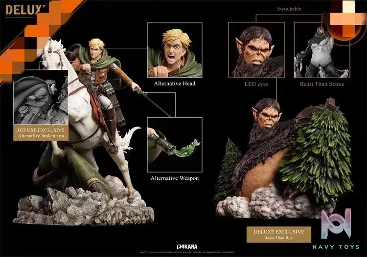 Chikara studio – Attack On Titan Commander Erwin Smith