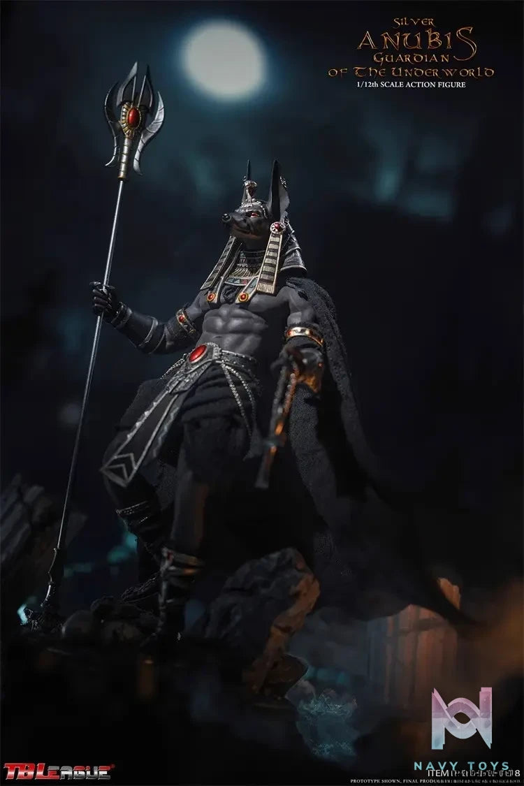 TBLeague Studio – Original 1/12 Bhuvarlok God Anubis Silver (Licensed)