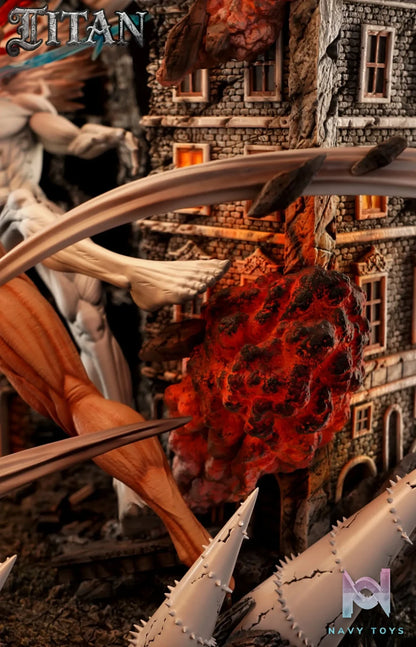 TITAN Studio – The Great Titan 01 War Hammer Titan VS. Attack Titan Attack on Titan