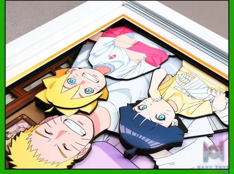 Yu Zhi Jiang Studio – Naruto Multiple Characters Series #9 3D Decorative Painting Naruto