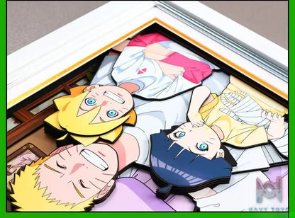 Yu Zhi Jiang Studio – Naruto Multiple Characters Series #9 3D Decorative Painting Naruto