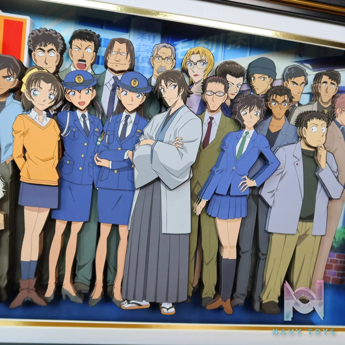 KALA HOME Studio – Detective Conan Multiple Characters #05 3D Decorative Painting Detective Conan