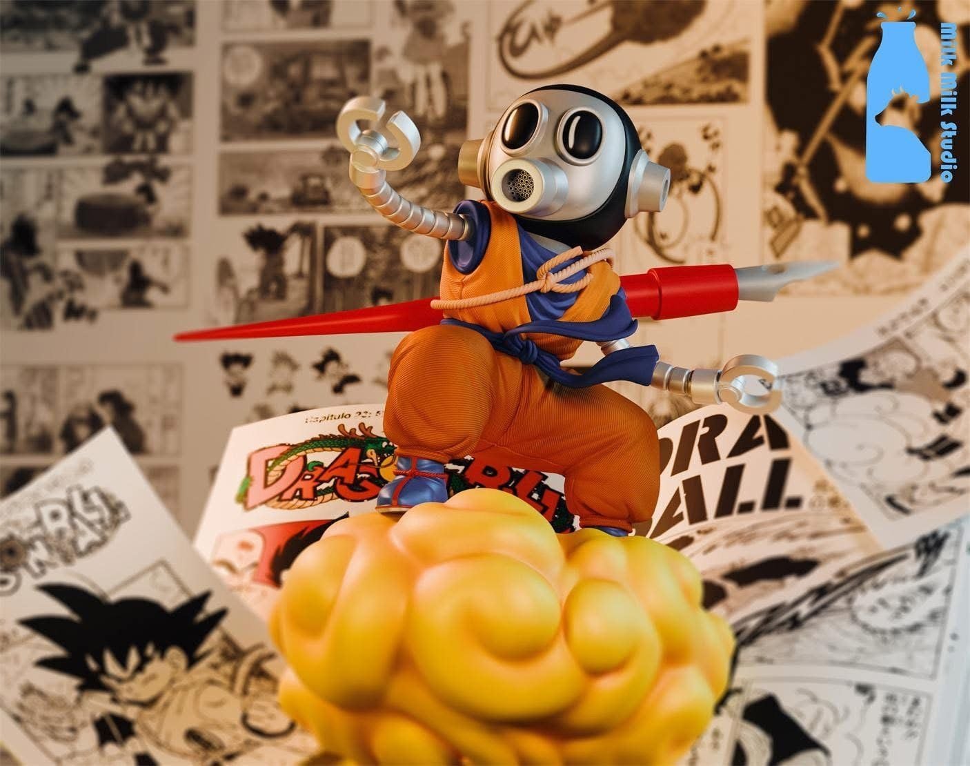 Akira Toriyama - Dragon Ball - Milk Milk Studio resin statue Mik Mik Studio anime figure