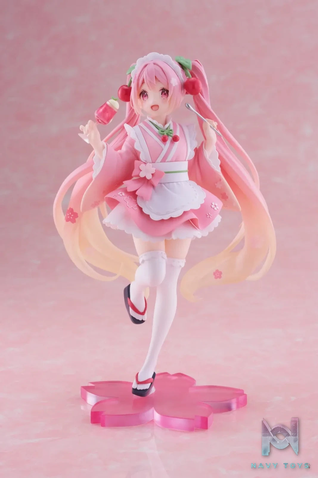 Taito – Piapro Characters – Hatsune Miku – Coreful Figure – Sakura, Wafuu Kissa ver. (Licensed)