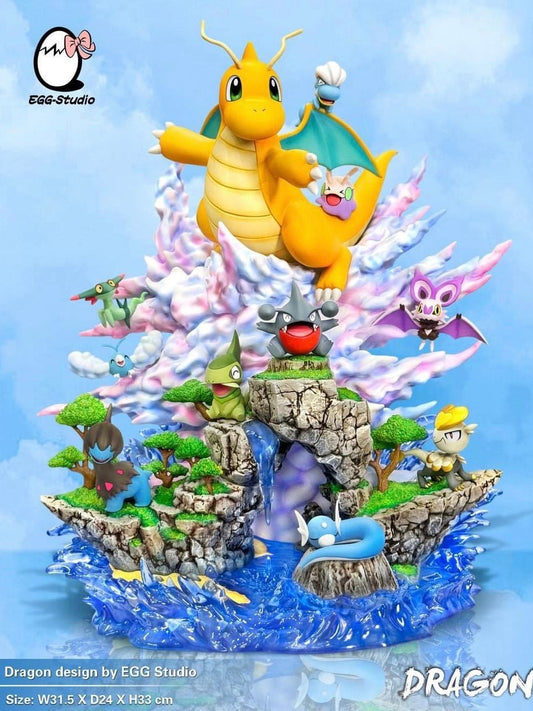 Dragon Group - Pokemon - Egg Studio resin statue egg studio anime figure