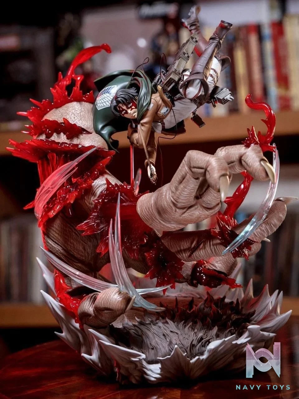 Levi Ackerman - Attack on Titan - Kitsune Statue resin statue Kitsune Statue Studio anime figure