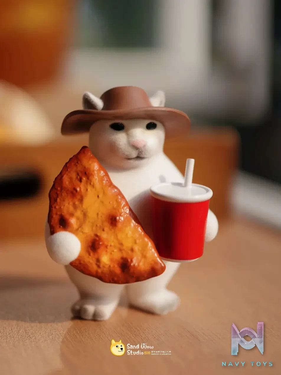 Na Ke Shi Jia Sha Diao Studio – What Cat X Cook Cat X ET Cat Original