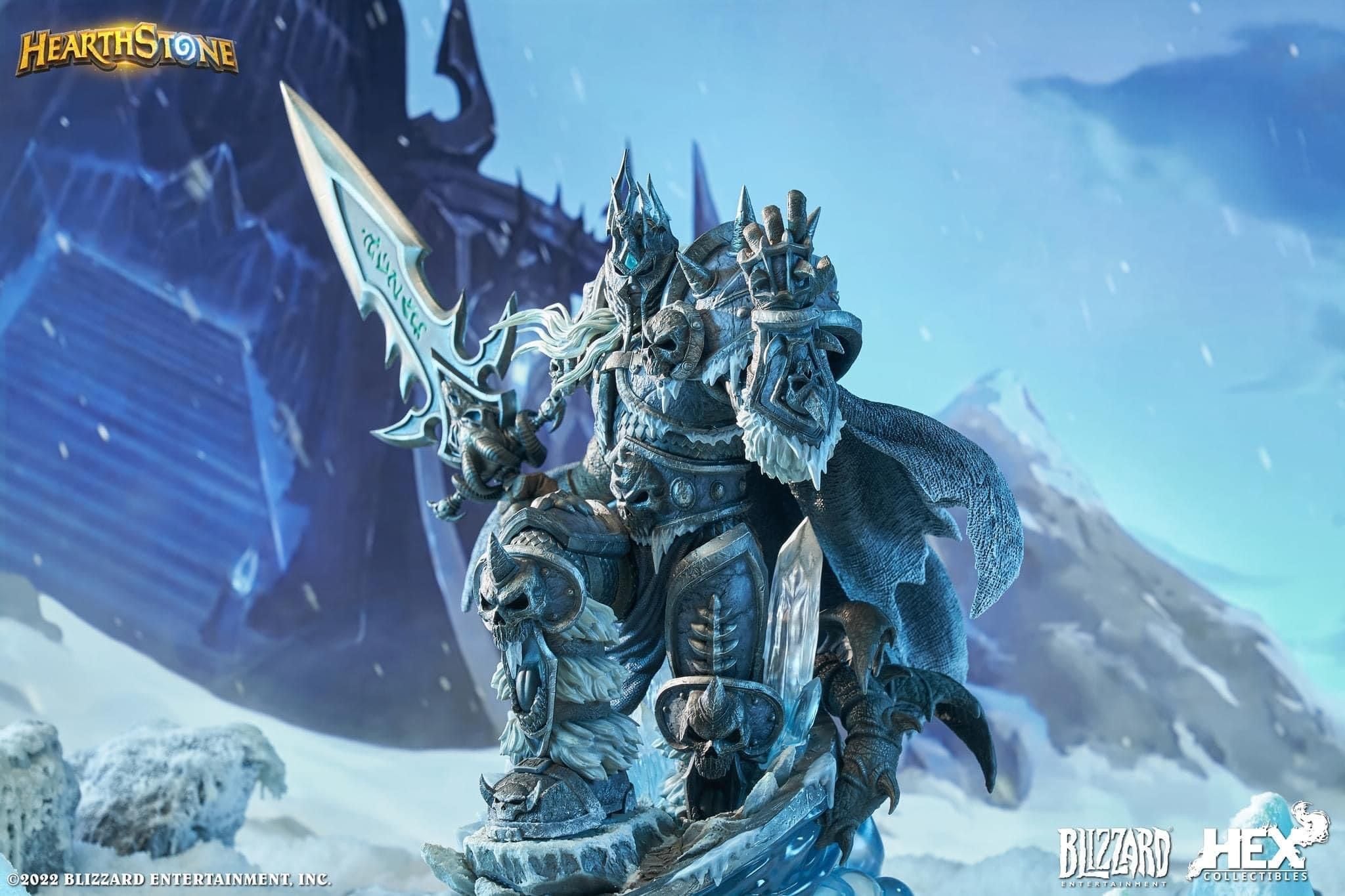 The Lich King resin statue Hex collectibles anime figure
