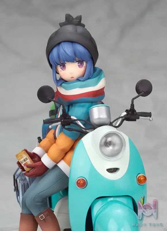 Alter – Yuru Camp Rin Shima with Scooter 1/10 Complete Figure (Licensed)