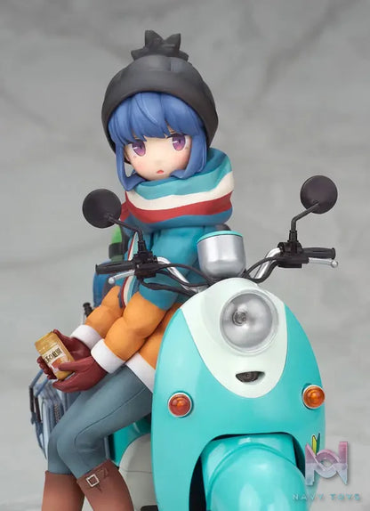 Alter – Yuru Camp Rin Shima with Scooter 1/10 Complete Figure (Licensed)