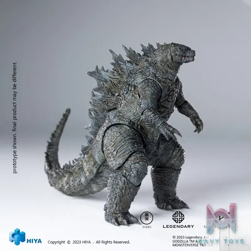 HIYA Studio – Exquisite Basic Series None Scale 7 Inch GODZILLA VS KONG Godzilla Action Figure (Updated Version) EBG0061