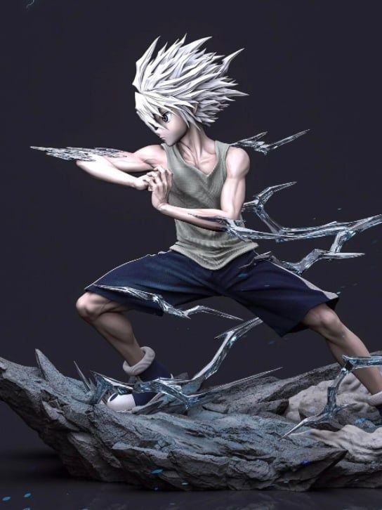 Killua x Youpi - Hunter Fan Studio resin statue Hunter Fan Studio anime figure