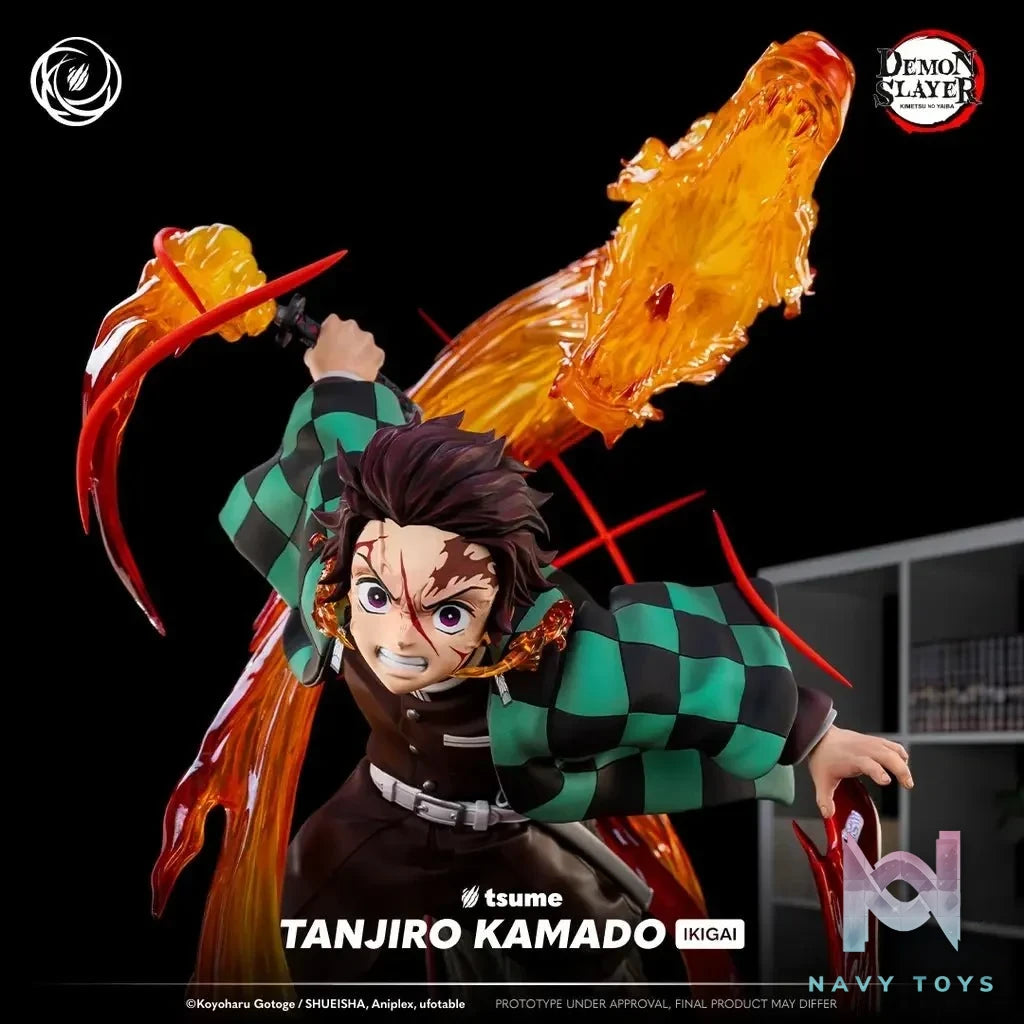 TSUME Studio - Demon Slayer Tanjiro Kamado (Licensed) resin statue Navy Toys anime figure
