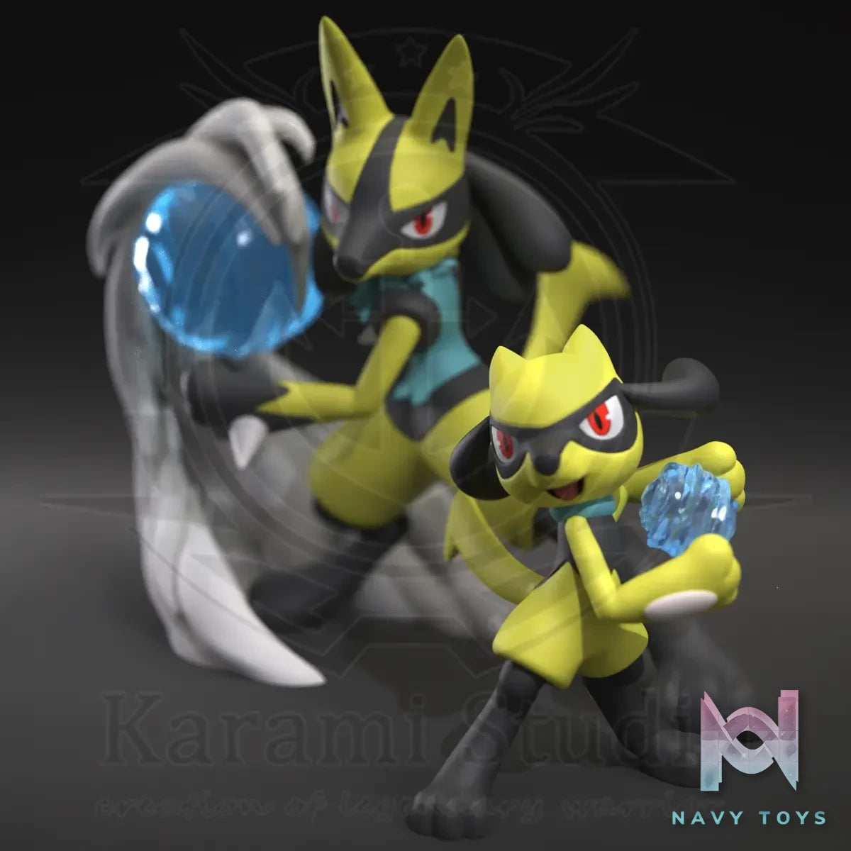 Karami Studio – Pokémon Riolu & Lucario
