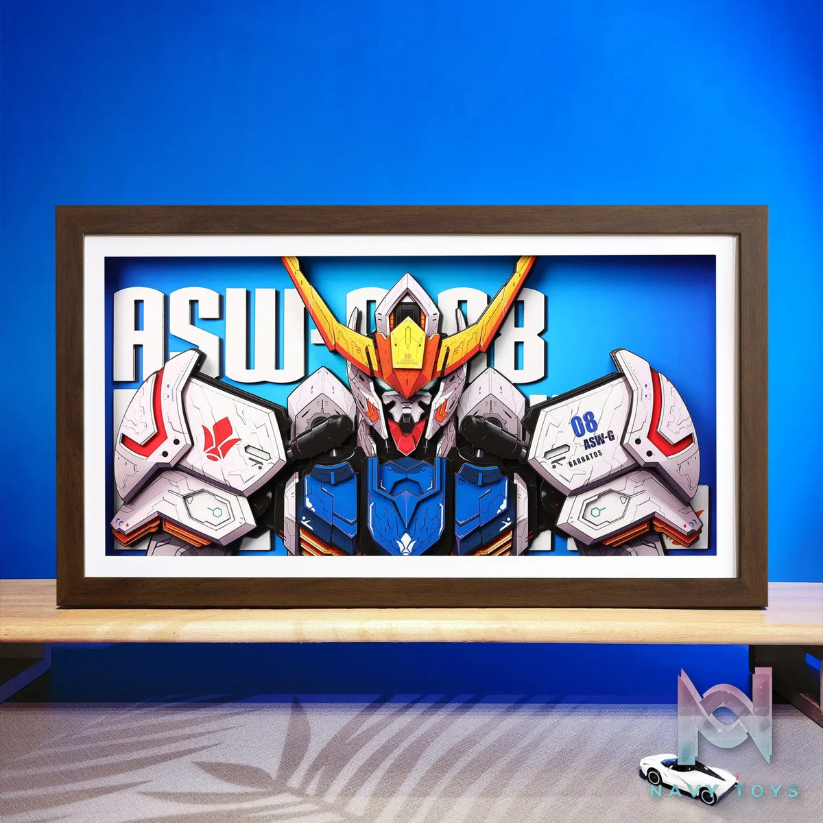 Yu Zhi Jiang Studio – Gundam Barbatos 3D Decorative Painting Gundam